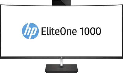 Моноблок HP EliteOne 1000 G2 AiO 34" 3440x1440 i7 8700/16/512 SSD/WF/BT/Cam/Kb+Mouse/W10Pro,черный (4PD91EA)
