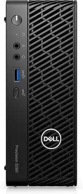 ПК Dell Precision 3260 Compact i7 13700 (2.1) 32Gb SSD1Tb RTX3000 6Gb CR Windows 11 Pro 64 GbitEth 240W мышь клавиатура черный (3260-7241)