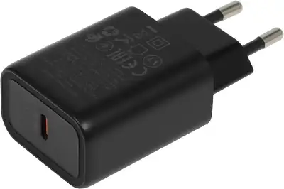 Сетевое зар./устр. Hoco N60 Gentle 20W 3A (PD+QC+AFC) USB Type-C универсальное черный