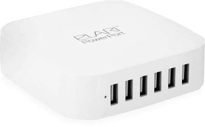 Зарядная USB-станции Elari PowerPort 6xUSB, 12A
