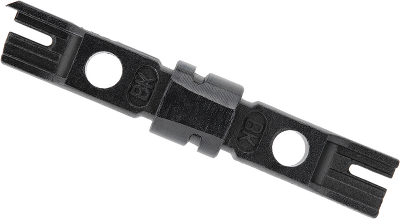 Нож-вставка NIKOMAX для заделки витой пары в кроссы типа KRONE, крепление Twist-Lock, черная