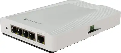Коммутатор MikroTik CRS304-4XG-IN 1x1Гбит/с 4x10Гбит/с 1PoE управляемый