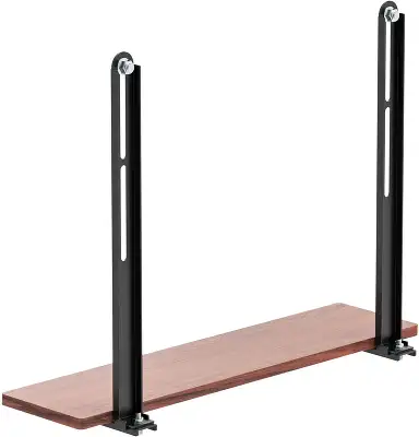 Подставка для аксессуаров Ultramounts UM313B черный/орех макс.10кг настенный