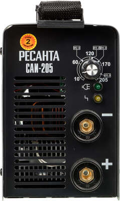 Сварочный аппарат Ресанта САИ205 инвертор ММА DC 7.3кВт