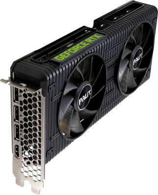 Видеокарта Palit NVIDIA nVidia GeForce RTX 3050 Dual OC 8Gb DDR6 PCI-E HDMI, 3DP