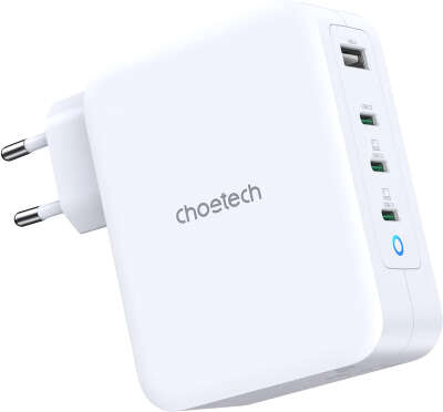 Зарядное устройство Choetech GaN 130W USB/3xUSB-C [PD6001]