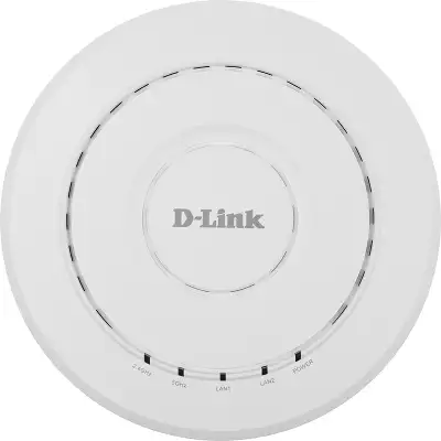 Точка доступа D-link DWL-X8630AP, LAN: 2x2.5 Гбит/с, 802.11a/b/g/n/ac/ax, 2.4 / 5 ГГц, до 2.4 Гбит/с