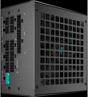 Блок питания Deepcool GAMERSTORM PQ1200G (ATX 3.1, 1200W, Full Cable Management, PWM 120mm fan, 80+ GOLD, Active PFC + Half Bridge + DC/DC, Full Japanese Capasitors, Gen5 PCIe) RET (R-PQC00G-FD0B-WGEU-V1)