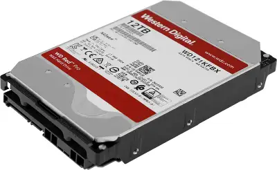 Жесткий диск WD SATA-III 12TB WD121KFBX NAS Red Pro (7200rpm) 256Mb 3.5"