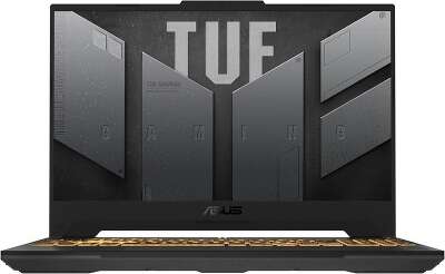 Ноутбук ASUS TUF Gaming F15 FX507ZU4-LP050 15.6" FHD IPS i7-12700H/8/512Gb SSD/RTX 4050 6G/Без OC серый