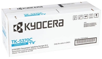 Тонер Kyocera Тонер-картридж TK-5370C для ECOSYS MA3500cifx/MA3500cix/PA3500cx голубой (5000 стр.)