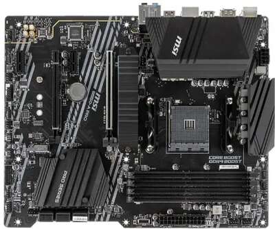 MSI B550-A PRO {Soc-AM4 AMD B550 4xDDR4 ATX AC`97 8ch(7.1) GbLAN RAID+HDMI+DP}