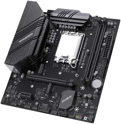 Материнская плата Maxsun MS-Challenger B760M D5 B760, LGA1700, 2*DDR5, 1*PCIEx16, 1*PCIEx1, 2*M.2, 6*USB3.2Gen1, 4*USB2.0, 3*SATA3.0, 1G, VGA, HDMI, M-ATX, RTL