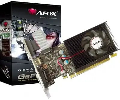 Видеокарта Afox PCI-E 2.0 AF220-1024D3L2 NVIDIA GeForce GT 220 1Gb 128bit DDR3 625/1580 DVIx1 HDMIx1 CRTx1 HDCP Ret low profile