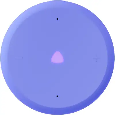 Умная колонка Yandex Станция Лайт 2 без часов Алиса фиолетовый 6W 1.0 BT/Wi-Fi 10м (YNDX-00028VIO)