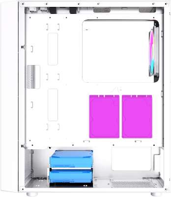 Корпус PowerCase Mistral Evo White, белый, ATX (CMIEW-F4S)