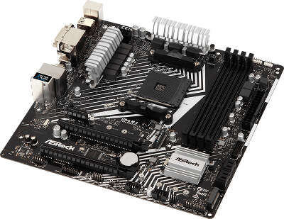 Мат. плата ASRock AB350M PRO4 R2.0 microATX LGAAM4