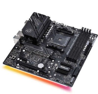 Материнская плата mATX LGAAM4 ASRock B550M PG RIPTIDE