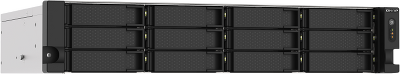 Система хранения данных QNAP SMB 2U/12bay QC 2,2GhzCPU/8Gb(upto64Gb)/upto 24HDD with TL-R1200S-RP/SATA(3,5