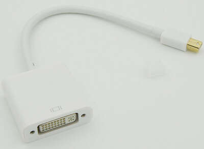 Переходник miniDisplayPort (m) DVI (f) белый