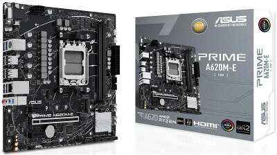 Материнская плата ASUS TUF PRIME A620M-E-CSM (AM5/A620/2xDDR5/mATX/RAID/HDMI, DP, VGA) (PRIME A620M-E-CSM)