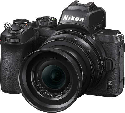 Цифровая фотокамера Nikon Z50 Kit (16-50 mm f/3.5-6.3 VR) + FTZ адаптер
