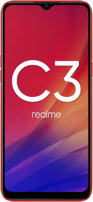 Смартфон Realme C3 64Gb 3Gb горячий красный