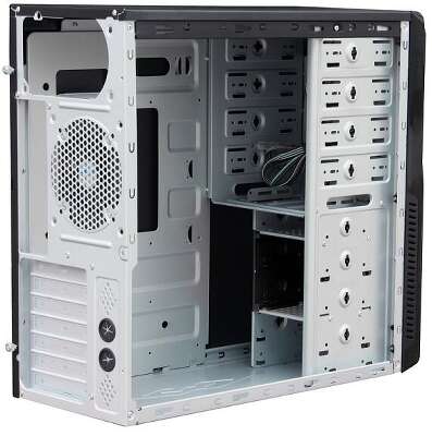 Корпус MidiTower Powerman BA833 Black PM-600ATX-F U3.0*2+A(HD) ATX, mATX