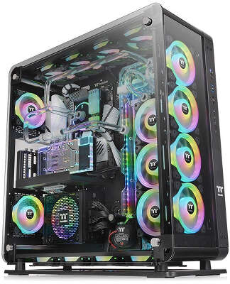 Корпус Thermaltake Core P8 TG, черный, ATX, Без БП (CA-1Q2-00M1WN-00)