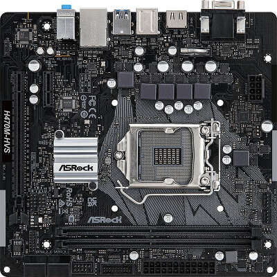 Материнская плата mATX LGA1200 ASRock H470M-HVS R2.0