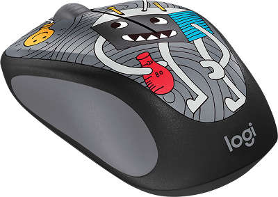 Мышь беспроводная Logitech Wireless Mouse M238 Doodle Collection USB LIGHTBULB (910-005049)