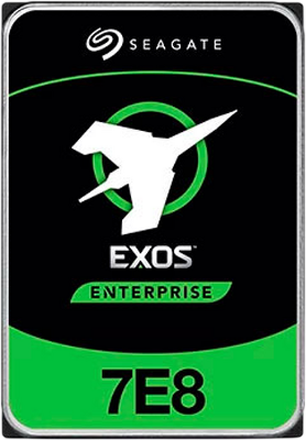Жесткий диск/ HDD Seagate SATA3 3Tb Exos 7E8 7200 RPM 256Mb OFFICIAL RECERTIFIED 1 year warranty (replacement ST2000NM000B, ST2000NM000A, ST2000NM017B, MG04ACA200N)