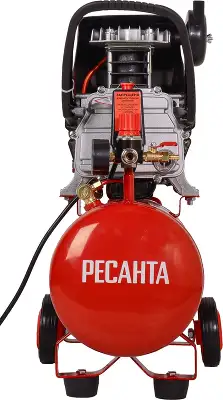 Компрессор поршневой Ресанта КП-24/230М масляный 230л/мин 24л 1600Вт красный/черный