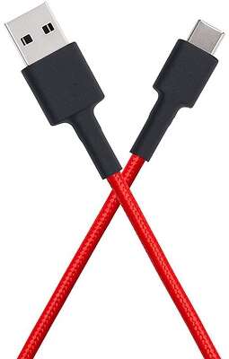 Кабели USB Xiaomi Кабель Xiaomi Mi Braided USB Type-C Cable 100см Red SJX10ZM (SJV4110GL) (703805)