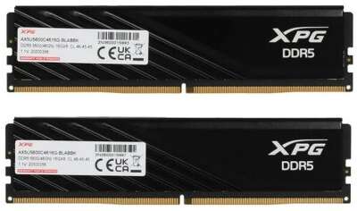 Модуль памяти DIMM 32GB (16GBx2) DDR5-5600 AX5U5600C4616G-DTLABBK ADATA