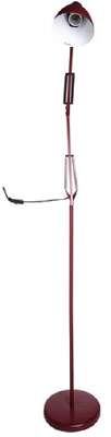 Camelion KD-332  C04 красный (Светильник напольный, торшер, 230V, 40W, E27)