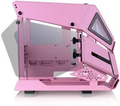 Корпус Thermaltake AH T200 Pink, розовый, mATX, Без БП (CA-1R4-00SAWN-00)
