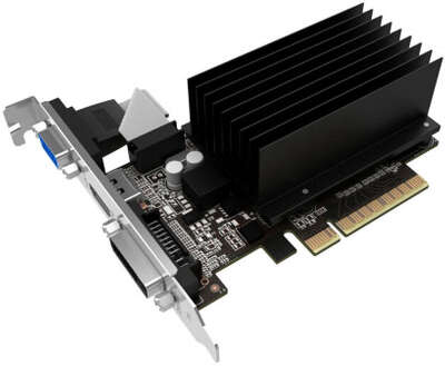 Видеокарта GAINWARD nVidia GeForce GT710 SilentFX 2Gb DDR3 PCI-E 4x VGA, DVI, HDMI