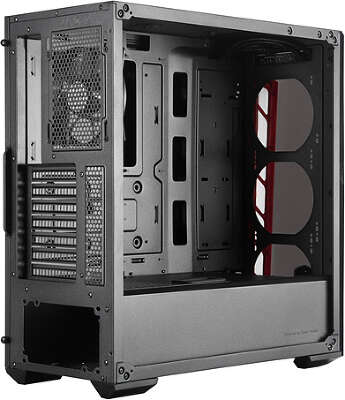 Корпус COOLERMASTER MB520, черный/красный, ATX, Без БП (MCB-B520-KANN-S00)