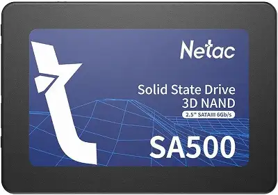 Накопитель SSD Netac SATA-III 480GB NT01SA500-480-S3X SA500 2.5"