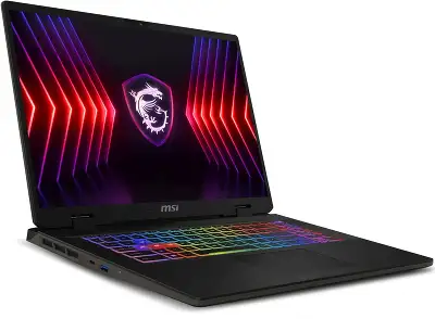 Ноутбук MSI Sword 16 HX B14VFKG-202US Core i7 14650HX 16Gb SSD1Tb NVIDIA GeForce RTX4060 8Gb 16" IPS FHD+ (1920x1200) Windows 11 Home Multi Language grey space WiFi BT Cam (9S7-15P214-202)