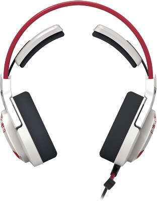 Наушники с микрофоном A4Tech Bloody G575 Naraka белый/красный 2м мониторные USB оголовье (G575 NARAKA)