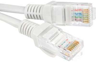 Гарнизон PC-UTP-5e-5 кат.5e, Патч-корд UTP 5м, литой, многожильный (серый)