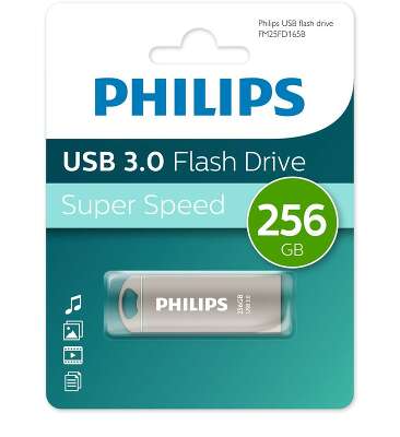 Модуль памяти USB3.0 PHILIPS IRON 3.0 256GB [FM25FD165B/97]