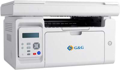 МФУ G&G M2022NW A4, лазерное, черно-белое, 22стр/мин, 1200x1200dpi, 800МГц, 256Мб, WiFi/USB/Ethernet, 1600стр/картридж, белый корпус (аналог Pantum M6506NW, картридж GT202T)(M2022NW)