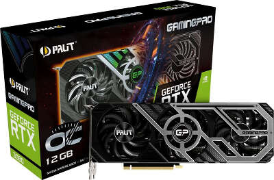 Видеокарта Palit NVIDIA nVidia GeForce RTX 3080 GAMING PRO OC 12Gb DDR6X PCI-E HDMI, 3DP