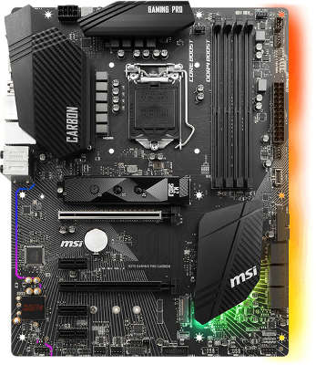 Мат. плата MSI H370 GAMING PRO CARBON