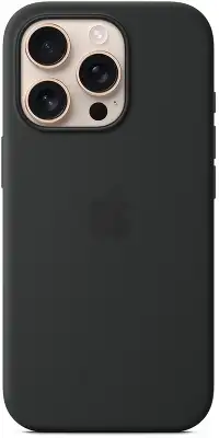 Чехол (клип-кейс) Apple для Apple iPhone 16 Pro Silicone Case with MagSafe черный (MYYJ3ZM/A)