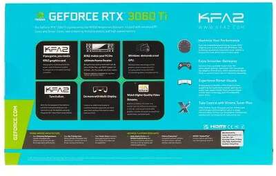 Видеокарта KFA2 NVIDIA nVidia GeForce RTX 3060Ti SG 8Gb DDR6X PCI-E HDMI, 3DP