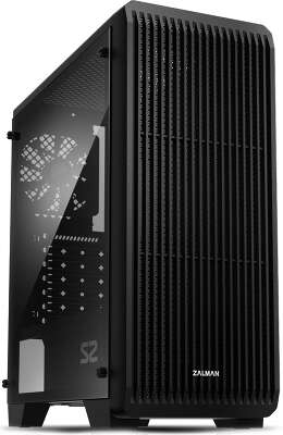 Корпус Zalman S2, черный, ATX, Без БП